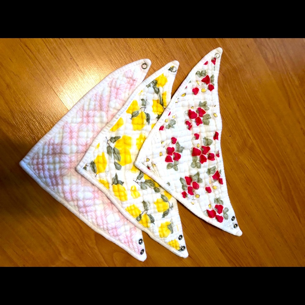 Hudson Baby bandanna style bibs